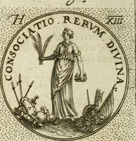 An illustration from Symbola diuina & humana pontificum, imperatorum, regum (1601)