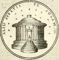 An illustration from Symbola diuina & humana pontificum, imperatorum, regum (1601)
