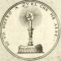 An illustration from Symbola diuina & humana pontificum, imperatorum, regum (1601)