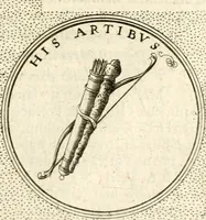 An illustration from Symbola diuina & humana pontificum, imperatorum, regum (1601)