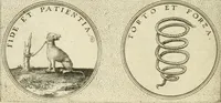 An illustration from Symbola diuina & humana pontificum, imperatorum, regum (1601)