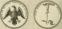 An illustration from Symbola diuina & humana pontificum, imperatorum, regum (1601)