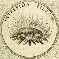 An illustration from Symbola diuina & humana pontificum, imperatorum, regum (1601)