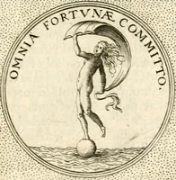 An illustration from Symbola diuina & humana pontificum, imperatorum, regum (1601)