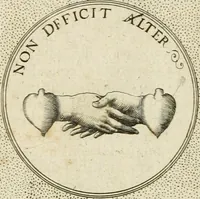 An illustration from Symbola diuina & humana pontificum, imperatorum, regum (1601)