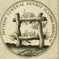 An illustration from Symbola diuina & humana pontificum, imperatorum, regum (1601)