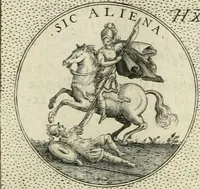 An illustration from Symbola diuina & humana pontificum, imperatorum, regum (1601)