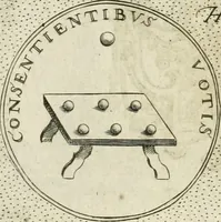 An illustration from Symbola diuina & humana pontificum, imperatorum, regum (1601)