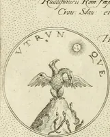 An illustration from Symbola diuina & humana pontificum, imperatorum, regum (1601)