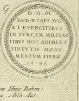 An illustration from Symbola diuina & humana pontificum, imperatorum, regum (1601)