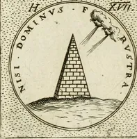 An illustration from Symbola diuina & humana pontificum, imperatorum, regum (1601)