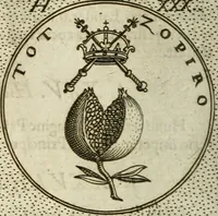 An illustration from Symbola diuina & humana pontificum, imperatorum, regum (1601)