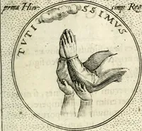 An illustration from Symbola diuina & humana pontificum, imperatorum, regum (1601)