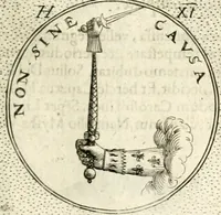 An illustration from Symbola diuina & humana pontificum, imperatorum, regum (1601)
