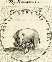 An illustration from Symbola diuina & humana pontificum, imperatorum, regum (1601)
