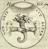 An illustration from Symbola diuina & humana pontificum, imperatorum, regum (1601)