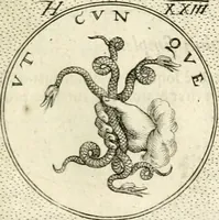 An illustration from Symbola diuina & humana pontificum, imperatorum, regum (1601)