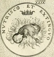 An illustration from Symbola diuina & humana pontificum, imperatorum, regum (1601)
