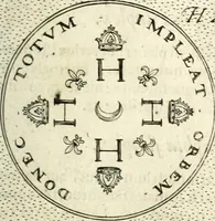 An illustration from Symbola diuina & humana pontificum, imperatorum, regum (1601)