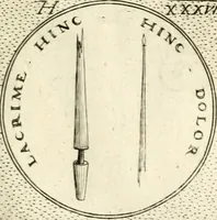 An illustration from Symbola diuina & humana pontificum, imperatorum, regum (1601)