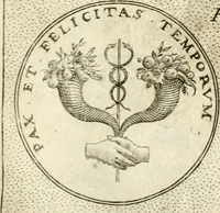 An illustration from Symbola diuina & humana pontificum, imperatorum, regum (1601)