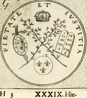 An illustration from Symbola diuina & humana pontificum, imperatorum, regum (1601)