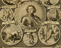 Picture 2 of 169 from Symbola et emblemata (1705), leaf 6