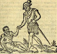 An illustration from Symbola heroica (1583)