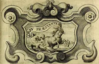 An illustration from Symbola heroica (1682)