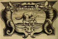 An illustration from Symbola heroica (1682)