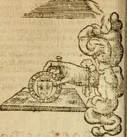 An illustration from Symbola heroica m. Clavdii Paradini, Belliiocensis canonici, et d. Gabrielis Symeonis : multo, quàm antea, fidelius de gallica lingua in latinam conuersa (1600)