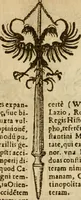An illustration from Symbola heroica m. Clavdii Paradini, Belliiocensis canonici, et d. Gabrielis Symeonis : multo, quàm antea, fidelius de gallica lingua in latinam conuersa (1600)