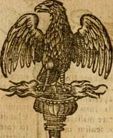 An illustration from Symbola heroica m. Clavdii Paradini, Belliiocensis canonici, et d. Gabrielis Symeonis : multo, quàm antea, fidelius de gallica lingua in latinam conuersa (1600)