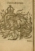 An illustration from Symbola heroica m. Clavdii Paradini, Belliiocensis canonici, et d. Gabrielis Symeonis : multo, quàm antea, fidelius de gallica lingua in latinam conuersa (1600)
