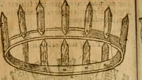 An illustration from Symbola heroica m. Clavdii Paradini, Belliiocensis canonici, et d. Gabrielis Symeonis : multo, quàm antea, fidelius de gallica lingua in latinam conuersa (1600)