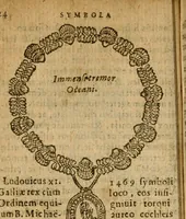 An illustration from Symbola heroica m. Clavdii Paradini, Belliiocensis canonici, et d. Gabrielis Symeonis : multo, quàm antea, fidelius de gallica lingua in latinam conuersa (1600)