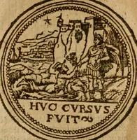 An illustration from Symbola heroica m. Clavdii Paradini, Belliiocensis canonici, et d. Gabrielis Symeonis : multo, quàm antea, fidelius de gallica lingua in latinam conuersa (1600)