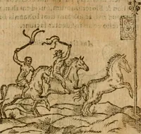 An illustration from Symbola heroica m. Clavdii Paradini, Belliiocensis canonici, et d. Gabrielis Symeonis : multo, quàm antea, fidelius de gallica lingua in latinam conuersa (1600)