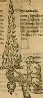 An illustration from Symbola heroica m. Clavdii Paradini, Belliiocensis canonici, et d. Gabrielis Symeonis : multo, quàm antea, fidelius de gallica lingua in latinam conuersa (1600)