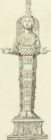 An illustration from Symbolica Dianae Ephesiae statua (1688)