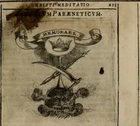 Picture 108 of 112 from Symbolica vitae Christi meditatio (1612), leaf 236