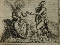 An illustration from Symbolica vitae Christi meditatio (1612)