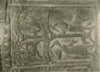 An illustration from Symbolism of animals and birds represented in English church architecture (1913)