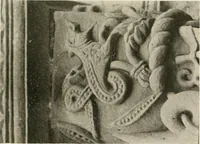 An illustration from Symbolism of animals and birds represented in English church architecture (1913)