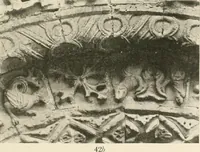 An illustration from Symbolism of animals and birds represented in English church architecture (1913)