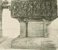 An illustration from Symbolism of animals and birds represented in English church architecture (1913)