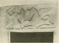 An illustration from Symbolism of animals and birds represented in English church architecture (1913)