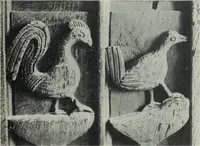 An illustration from Symbolism of animals and birds represented in English architecture (1913)