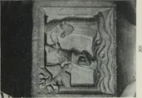 An illustration from Symbolism of animals and birds represented in English architecture (1913)