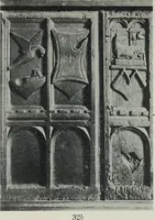 An illustration from Symbolism of animals and birds represented in English architecture (1913)